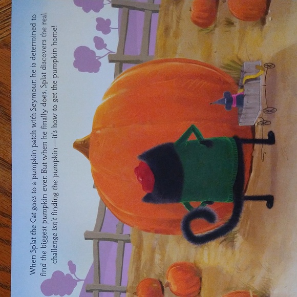 ✨5/$15✨ Children's Book - Splat the Cat and the Pumpkin-Picking Plan - Picture 3 of 12